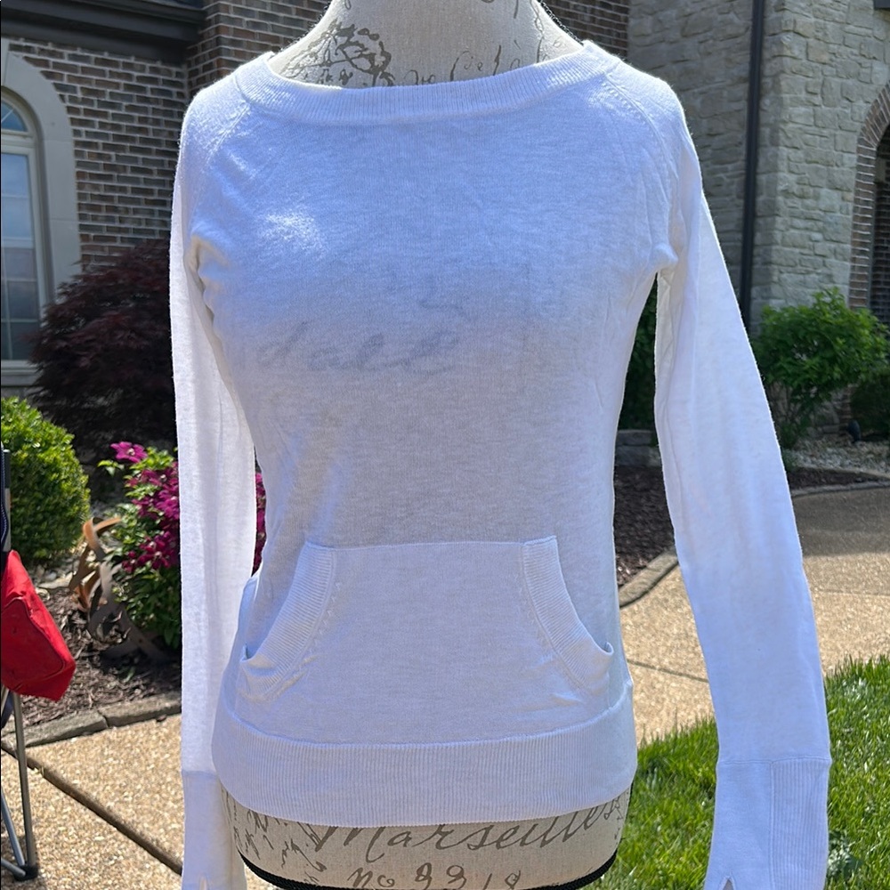 lululemon athletica Purple Fitted Long Sleeve Hoodie